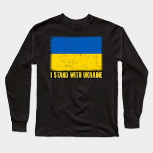 I stand with Ukraine Long Sleeve T-Shirt